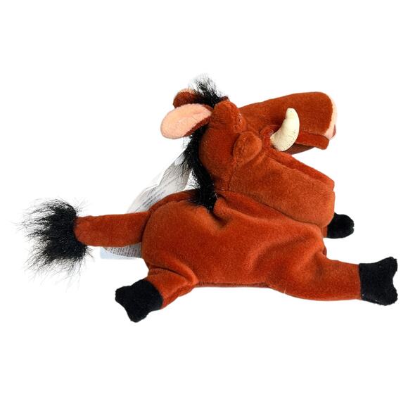 The Disney Store Mini Bean Bag Pumbaa 8" The Lion King - Picture 5 of 9